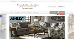 Desktop Screenshot of cardwellhomefurnishings.com